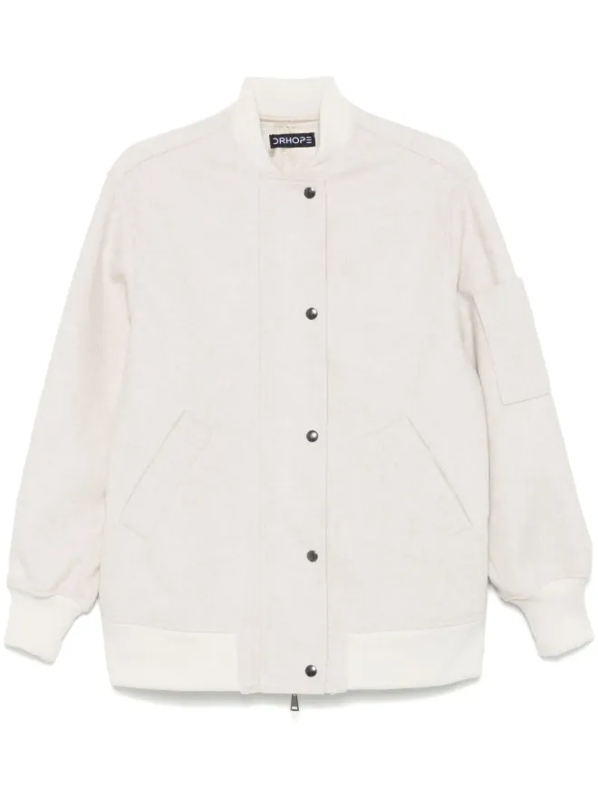 DRHOPE DRHOPE ブラッシュドエフェクト ボンバー ジャケットの商品画像