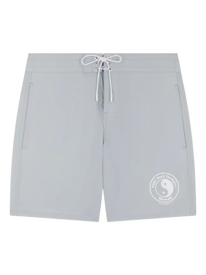 FURSAC FURSAC ロゴプリント スイムショーツ - グレーの商品画像