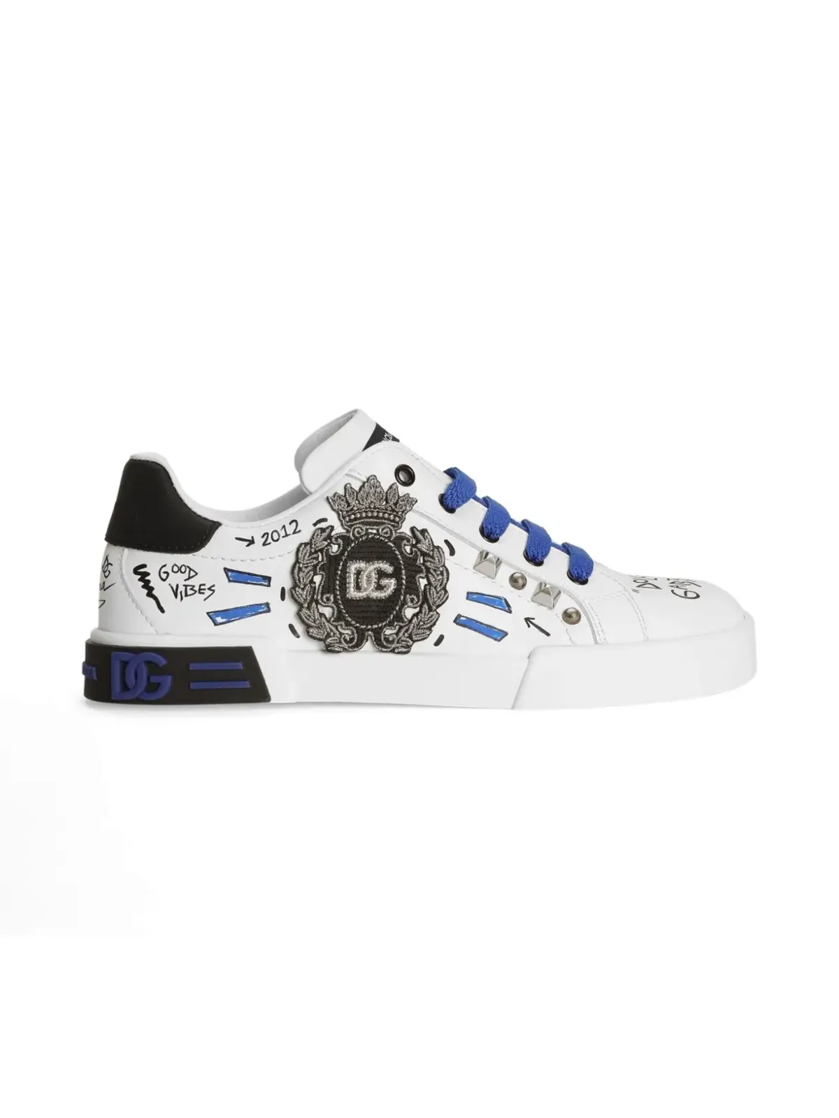 Dolce & Gabbana Kids ロゴスニーカー - 画像2