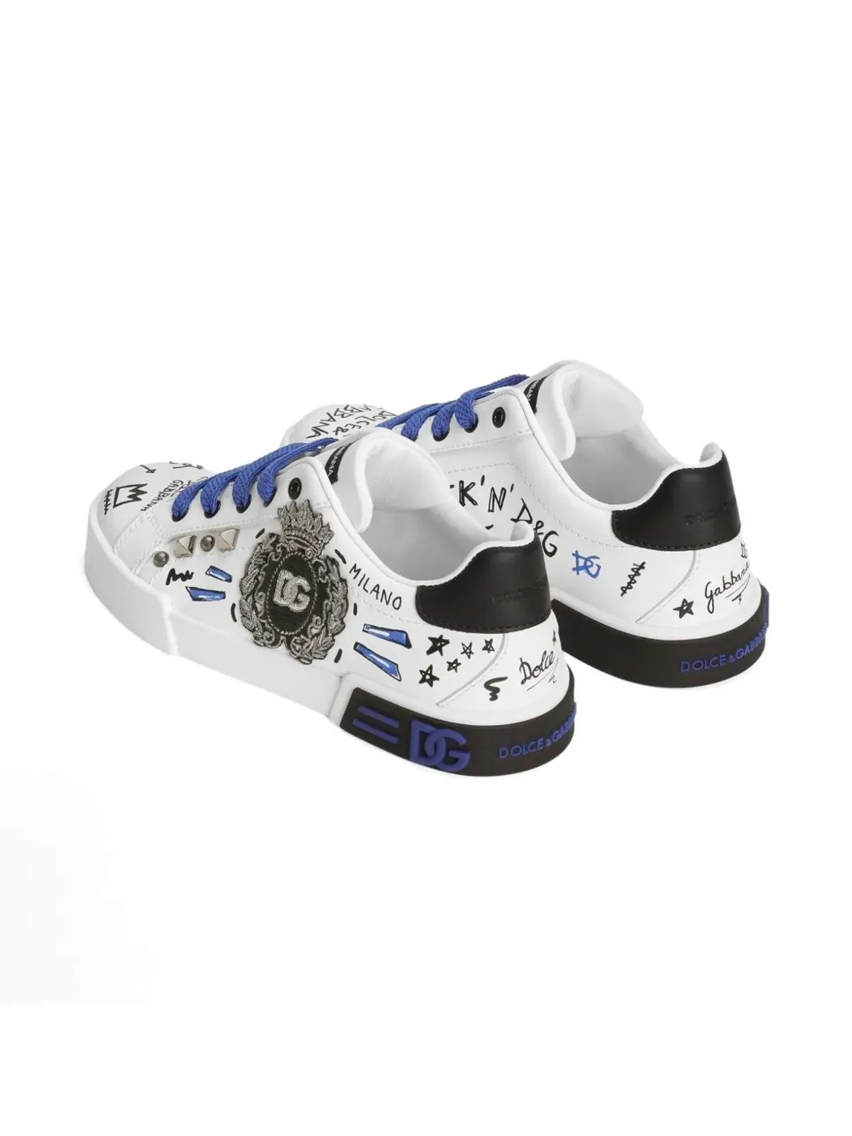 Dolce & Gabbana Kids ロゴスニーカー - 画像3