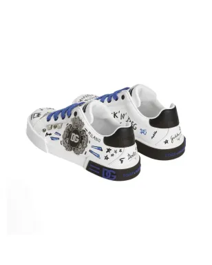 Dolce & Gabbana Kids ロゴスニーカー - サムネイル3