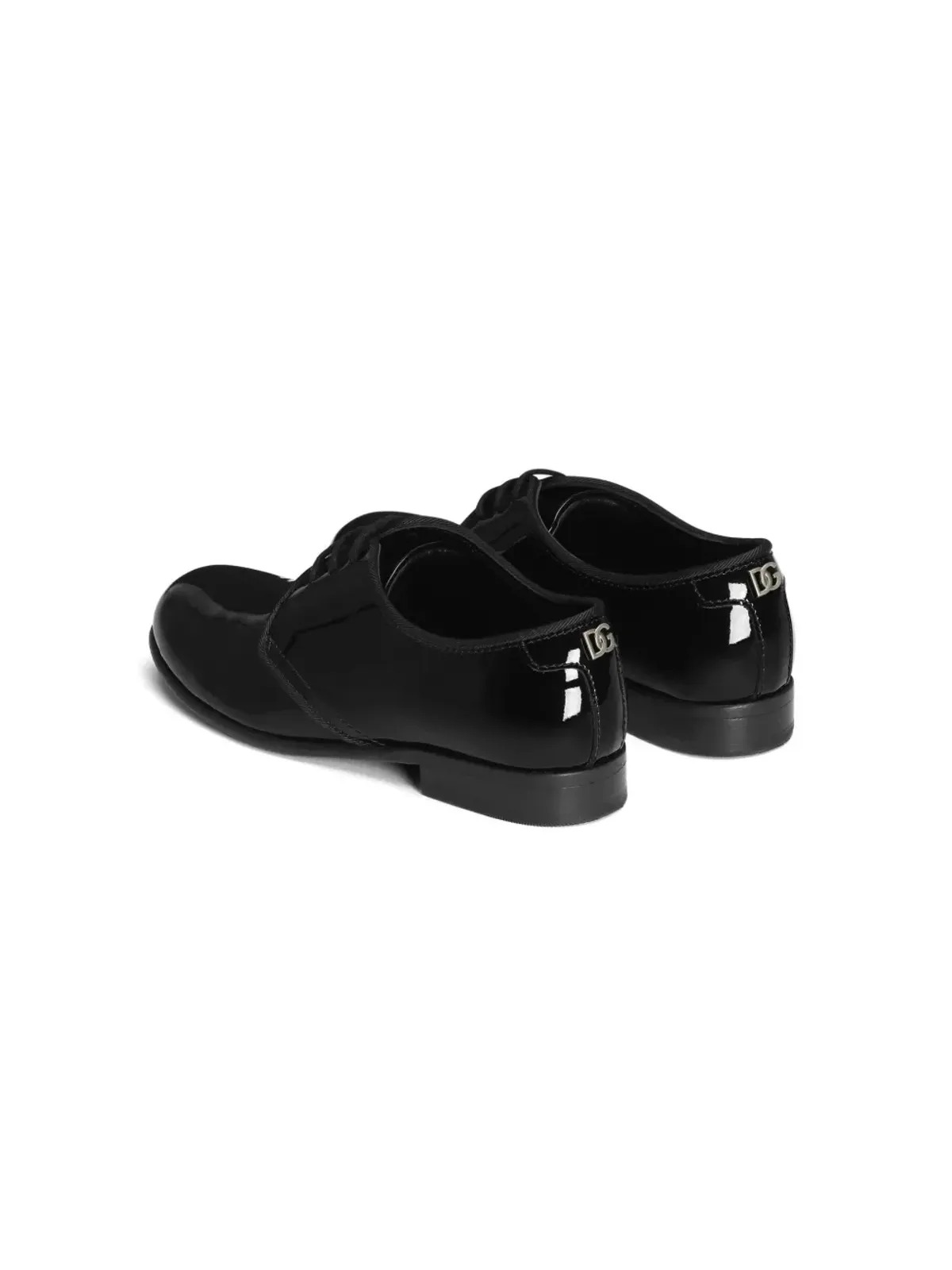 Dolce & Gabbana Kids ロゴディテイリング モカシン - 画像3