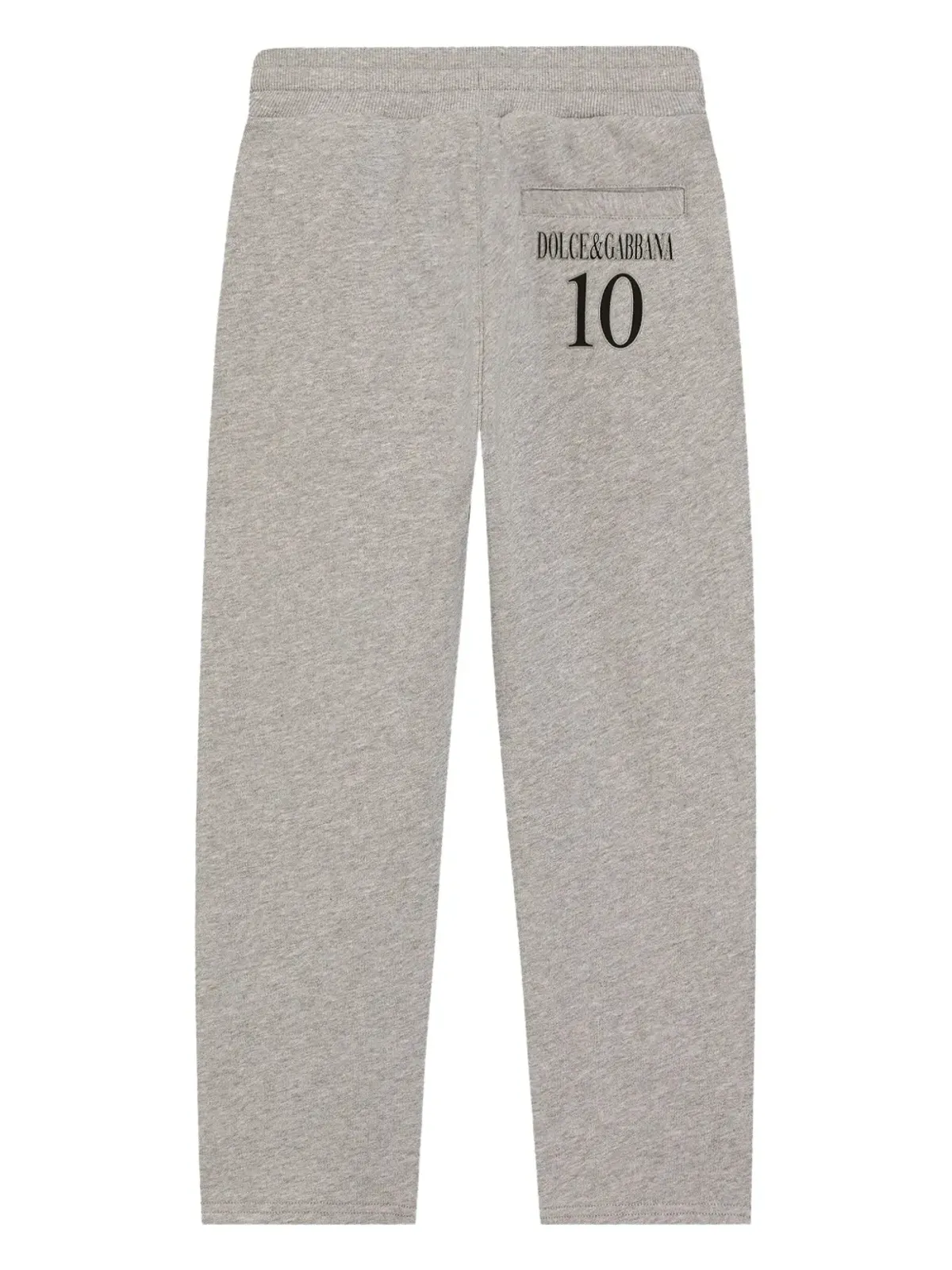 Dolce & Gabbana Kids ロゴアップリケ トラックパンツ - グレー - 画像2