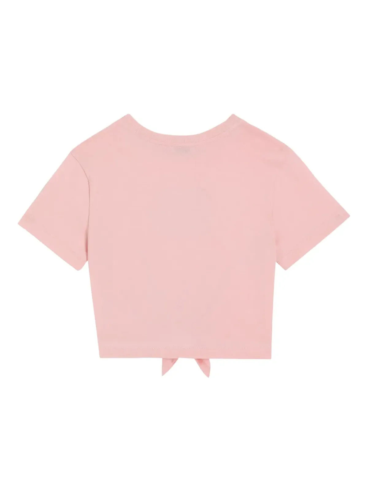 Dolce & Gabbana Kids 結びデザイン Tシャツ ピンク - 画像2
