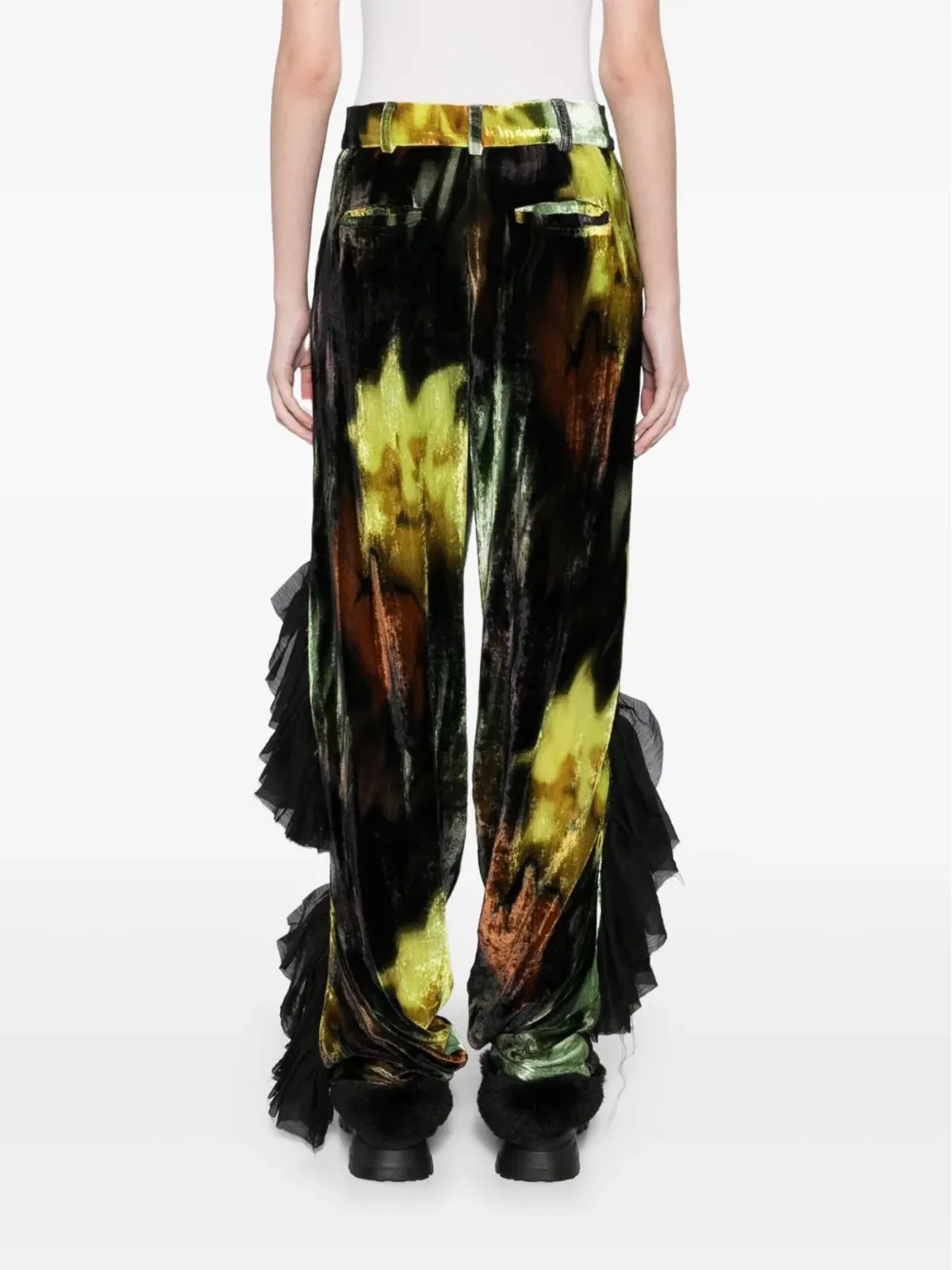 Collina Strada ベルベットパンツ - 画像4