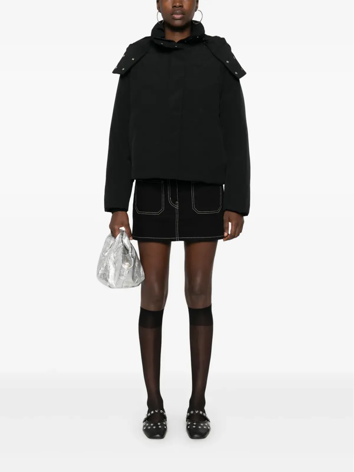 Maison Kitsuné フォックスパッチ ダウンジャケット - 画像2