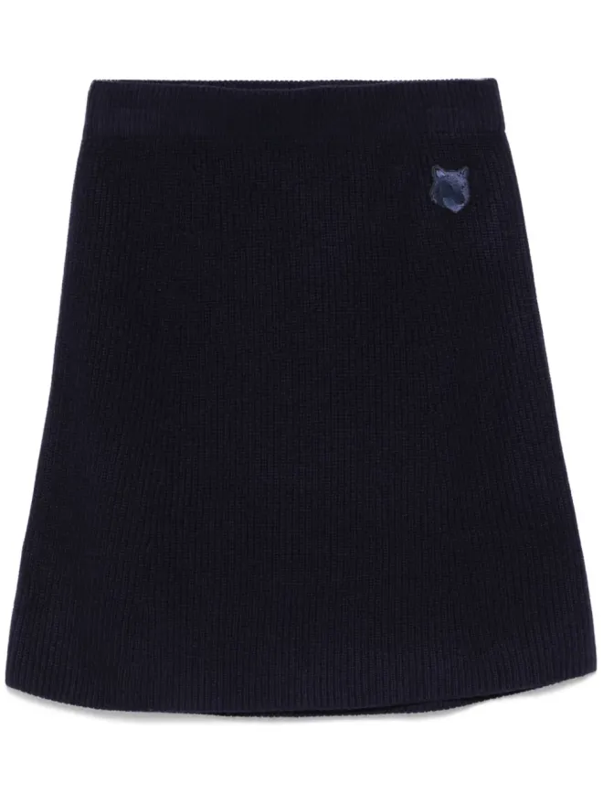 Maison Kitsuné Maison Kitsuné Bold Fox Head ミニスカートの商品画像