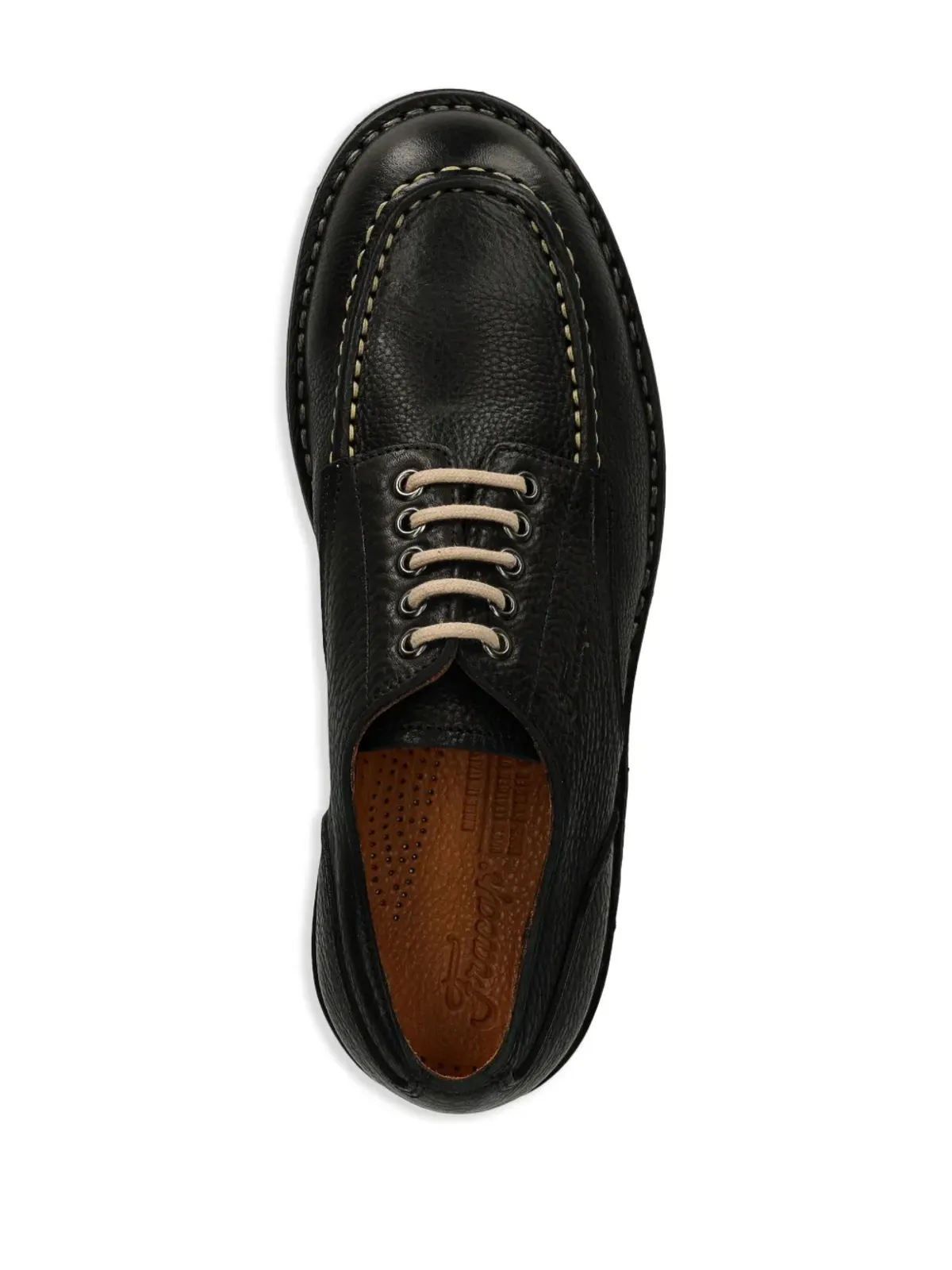 Fracap ポストマン ダービーシューズ - ブラック - 画像4
