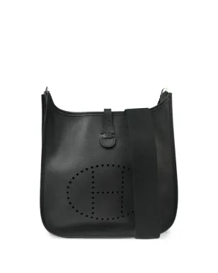 Hermès ビンテージ 2007 Evelyne II GM ショルダーバッグ - ブラック - サムネイル1