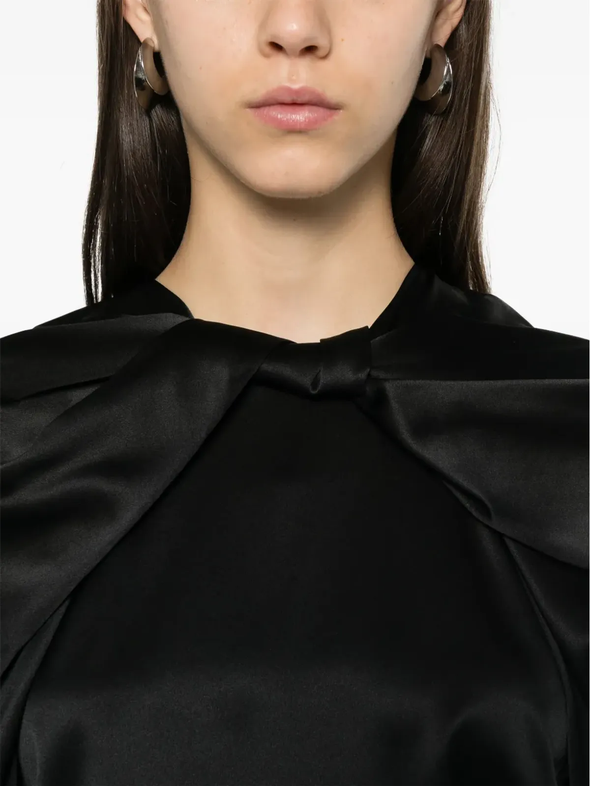 Max Mara キー ブラウス - ブラック - 画像5