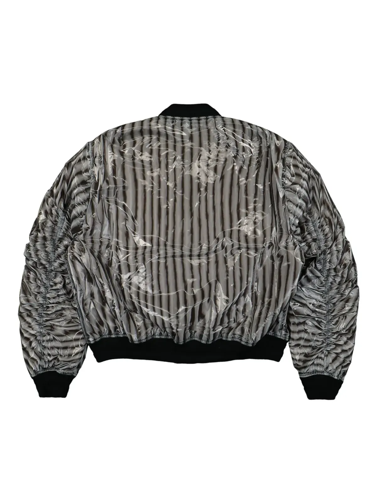 Walter Van Beirendonck ロゴパッチボンバージャケット - 画像2