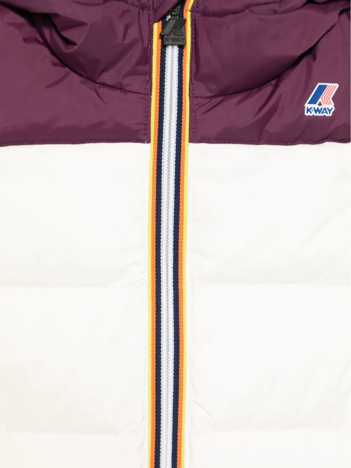 K Way Kids P. Le Vrai 3.0 Orlan Heavy Warm gilet - White - 画像3