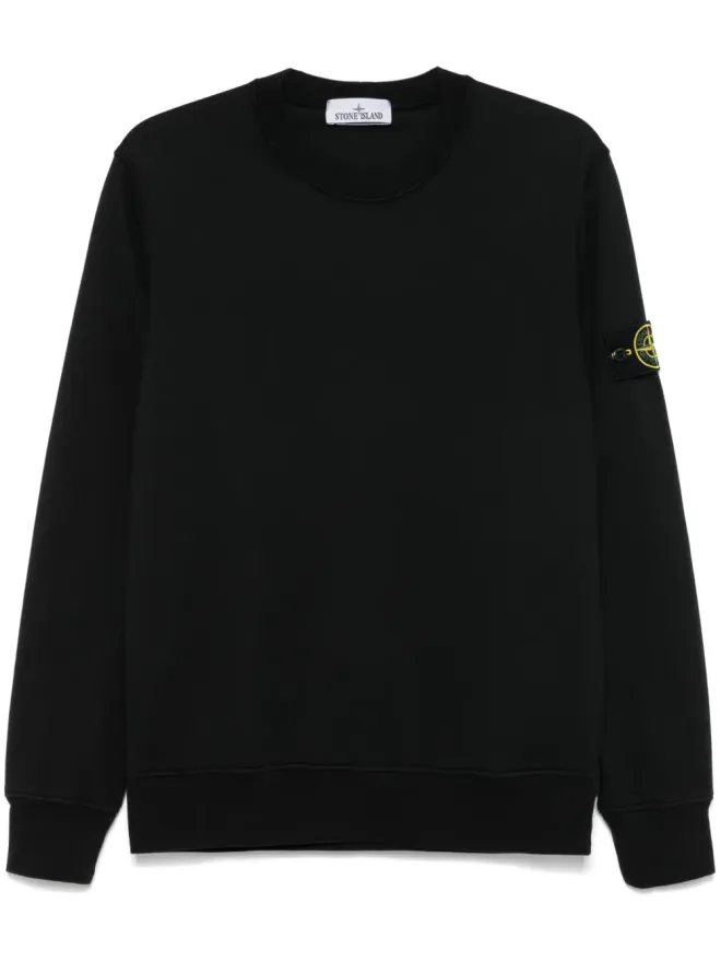 Stone Island Stone Island コンパスバッジ スウェットシャツ ブラックの商品画像