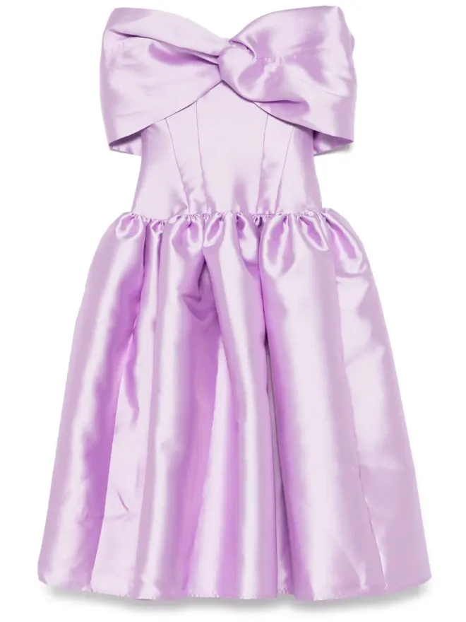 Marques ' Almeida Marques'Almeida リボンディテール付きミディドレスの商品画像