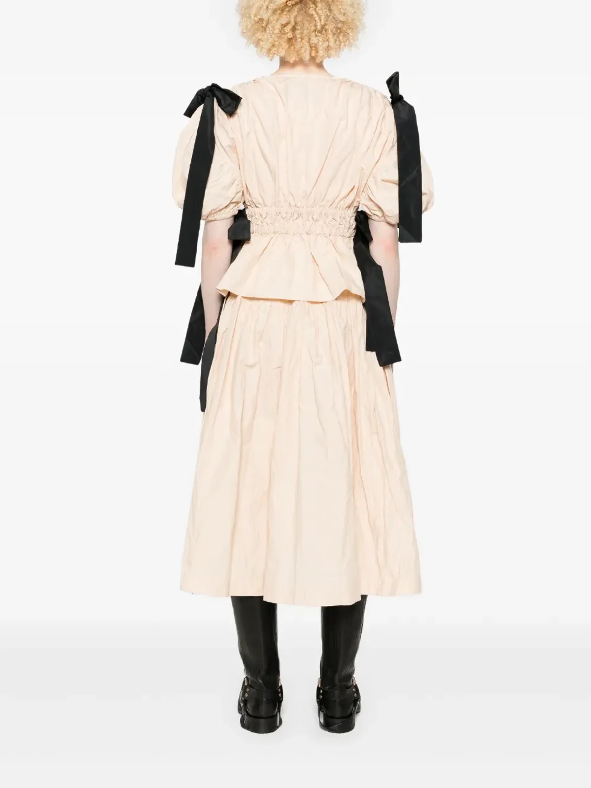 Marques'Almeida シワ加工ブラウス - 画像3