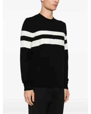 Karl Lagerfeld カールモノグラムジャカード編みセーター - サムネイル3