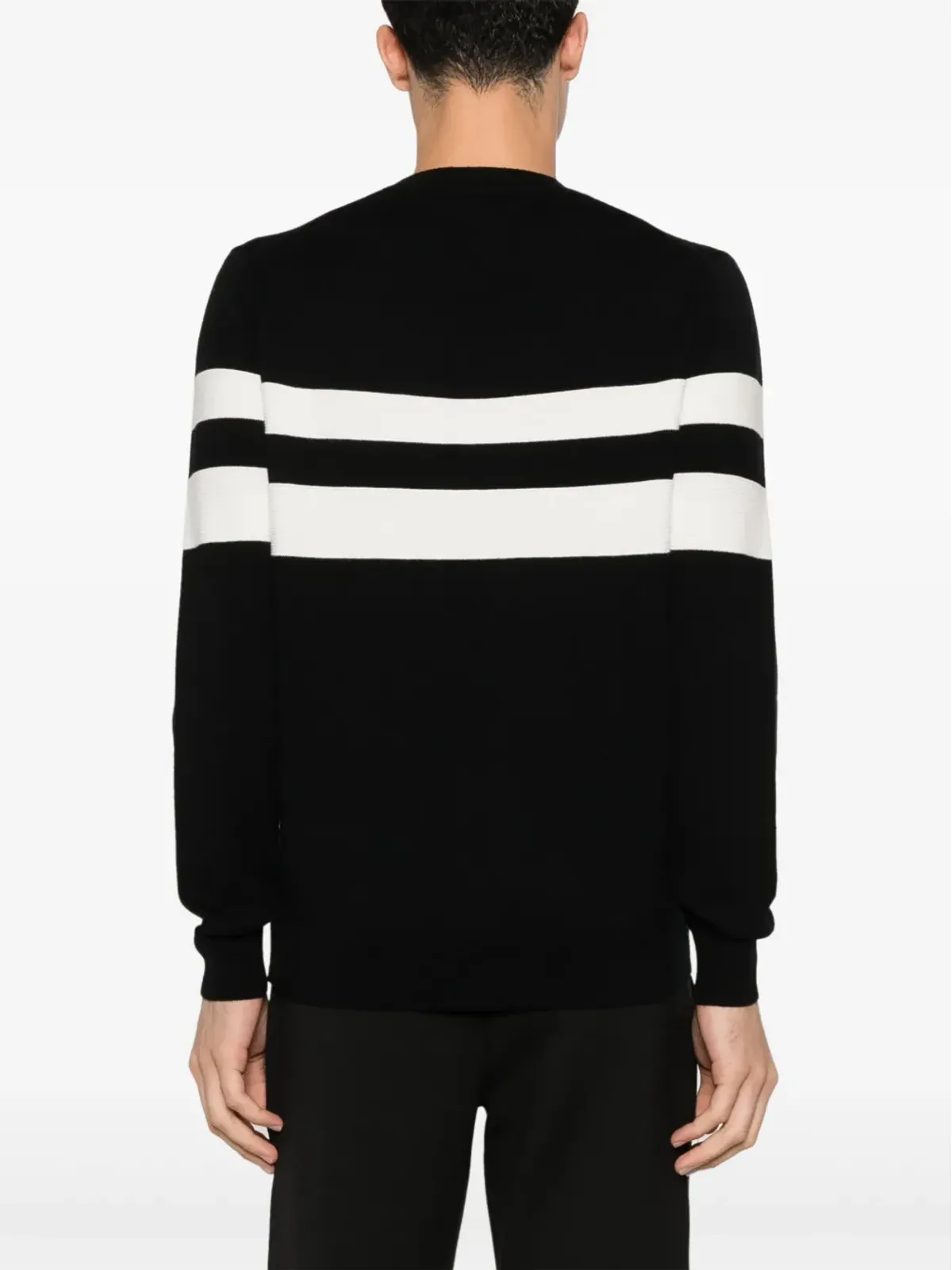 Karl Lagerfeld カールモノグラムジャカード編みセーター - 画像4