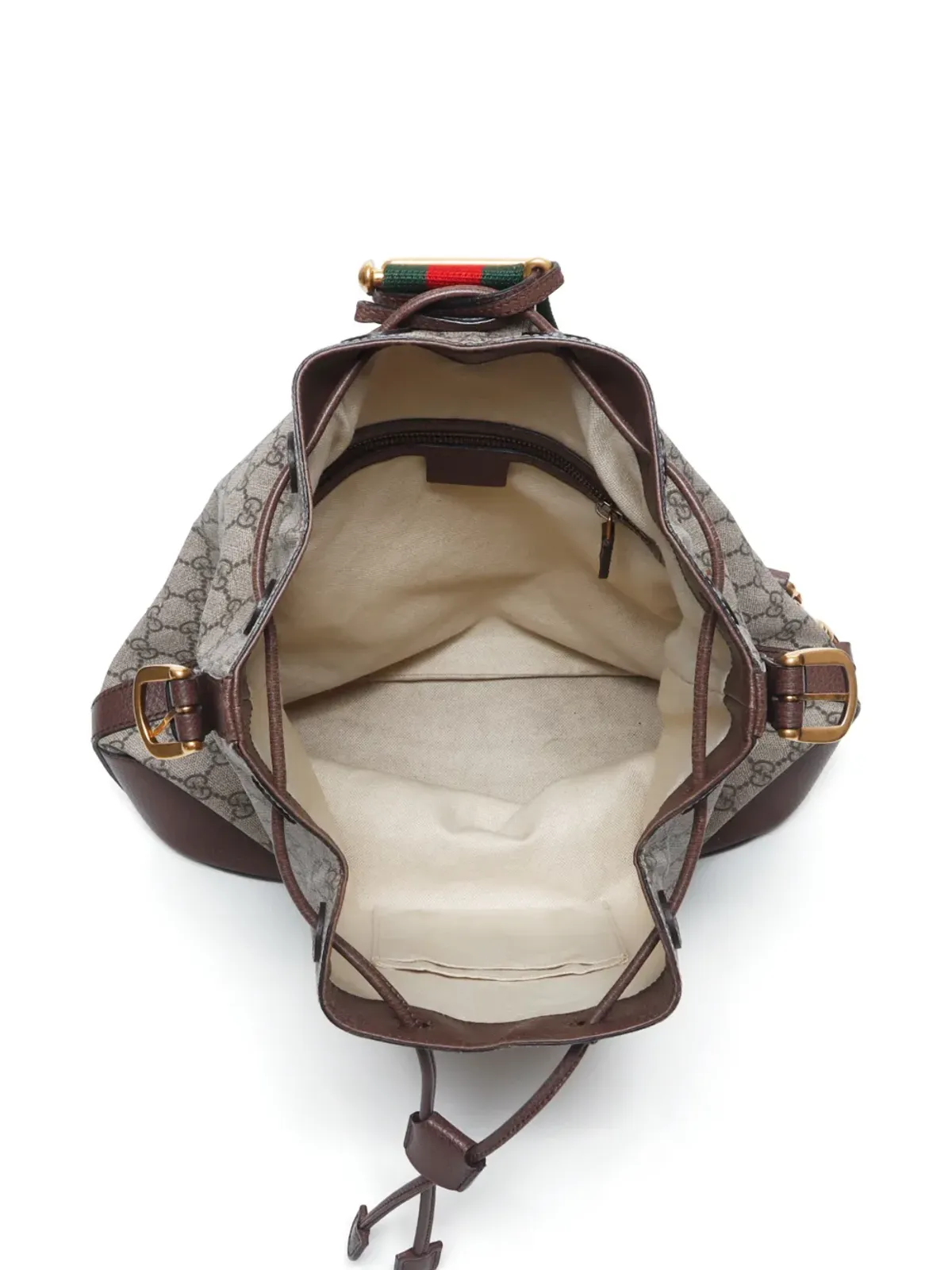 Gucci Pre-Owned 2000年代 GGキャンバス バックパック ブラウン - 画像5