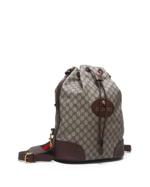 Gucci Pre-Owned 2000年代 GGキャンバス バックパック ブラウン - サムネイル3