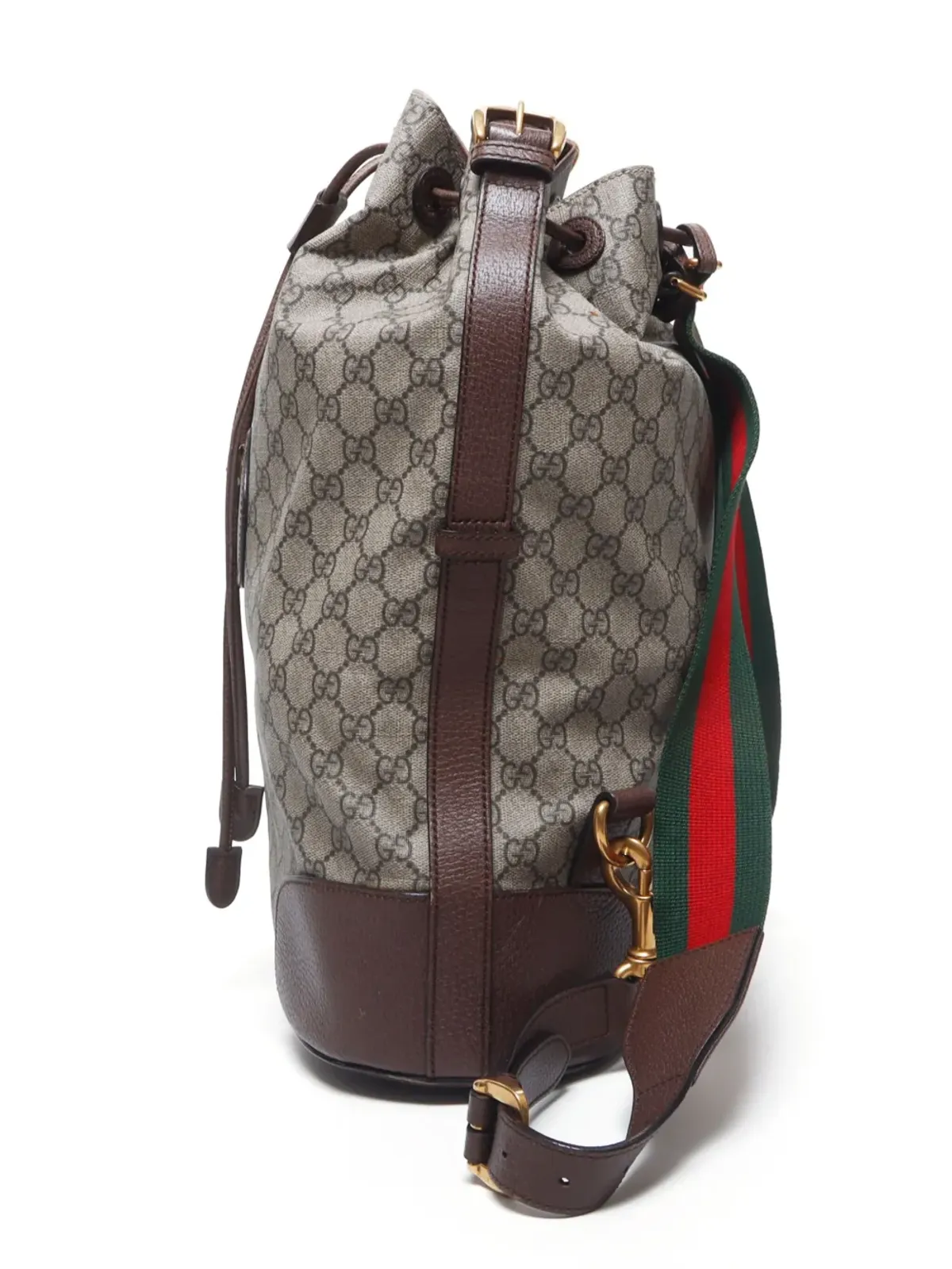Gucci Pre-Owned 2000年代 GGキャンバス バックパック ブラウン - 画像4