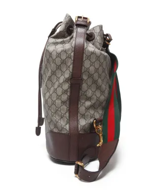 Gucci Pre-Owned 2000年代 GGキャンバス バックパック ブラウン - サムネイル4