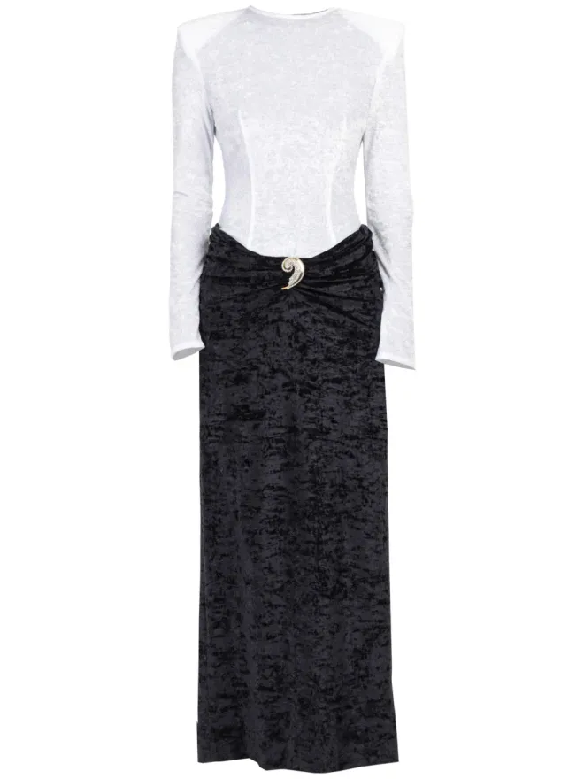 Rowen Rose Rowen Rose バイカラー マキシドレスの商品画像