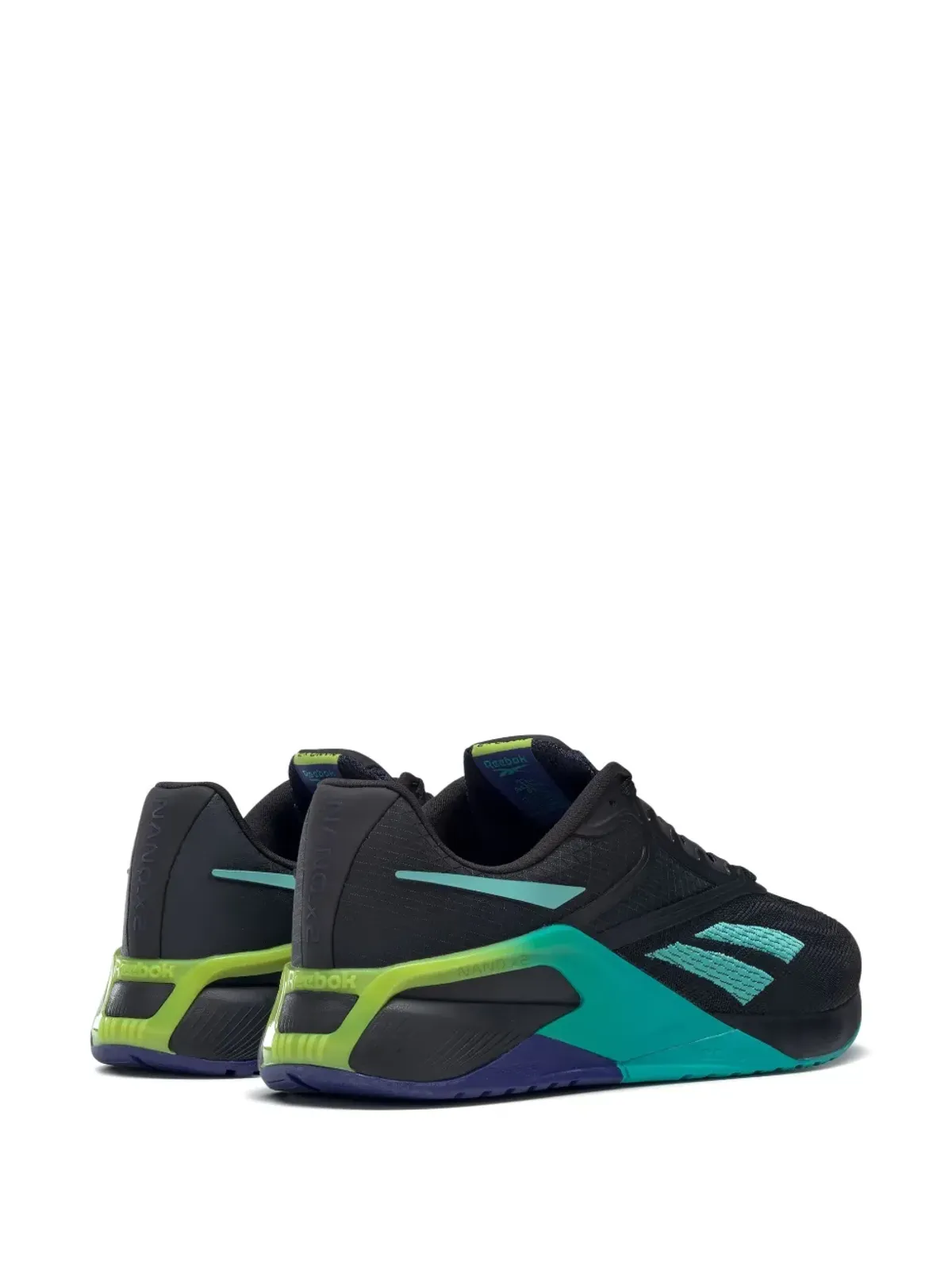 Reebok Nano X2 ブラック/ブルー スニーカー - 画像3
