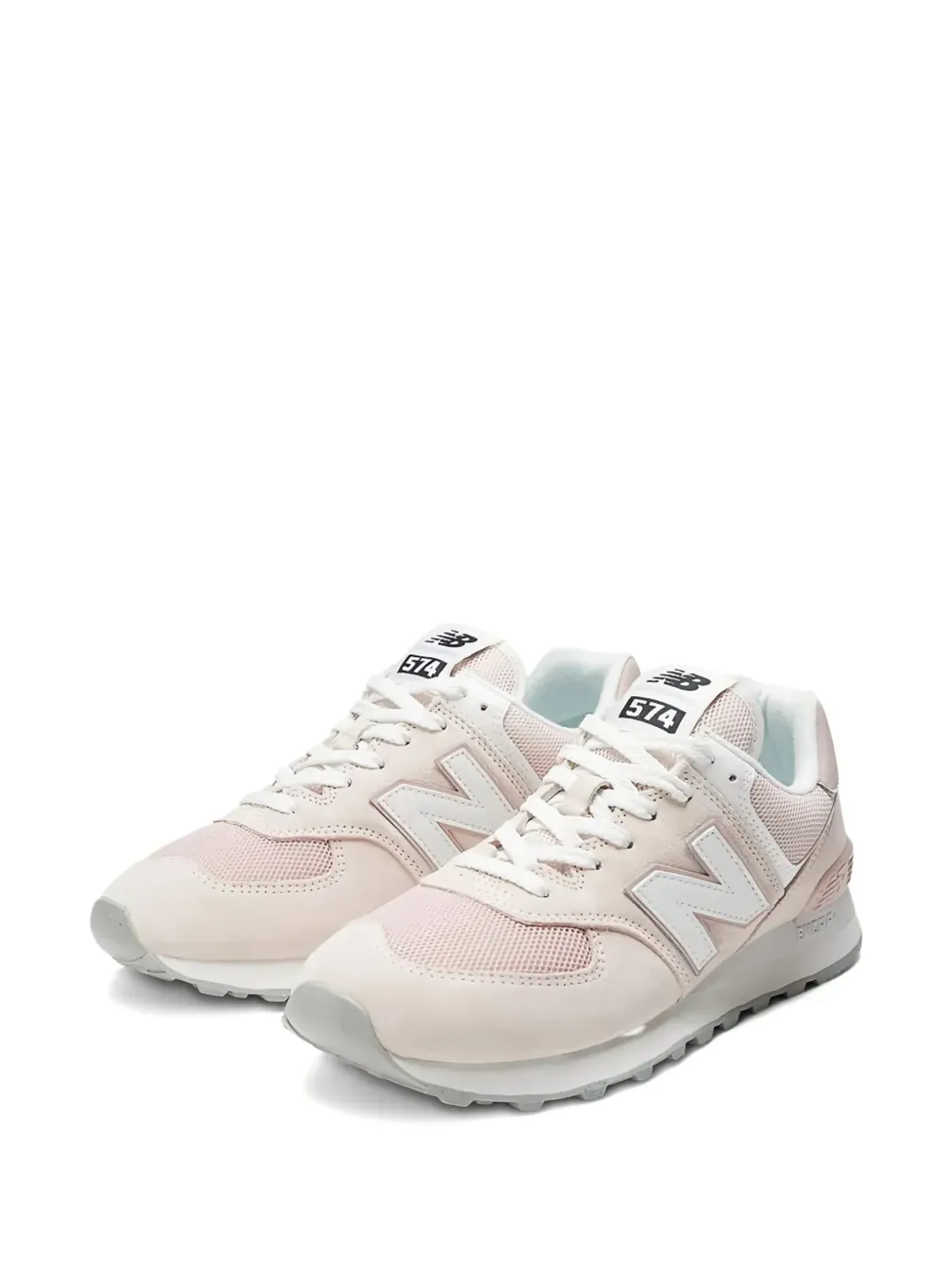 New Balance 574 ピンクフォグ スニーカー - 画像2