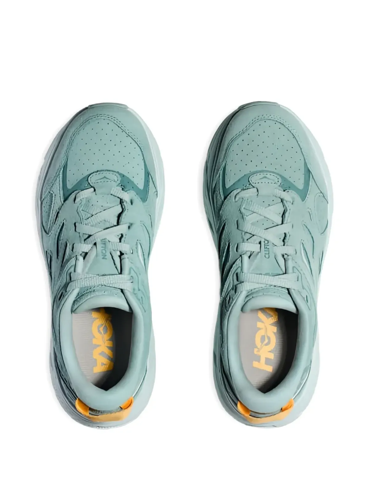 HOKA Clifton L ブルーアイスフロー スニーカー - 画像4