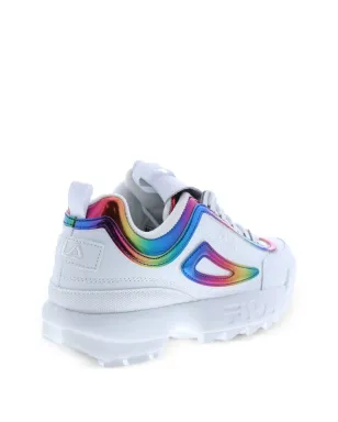 Fila Disruptor 2 Rainbow Chrome スニーカー ホワイト - サムネイル5