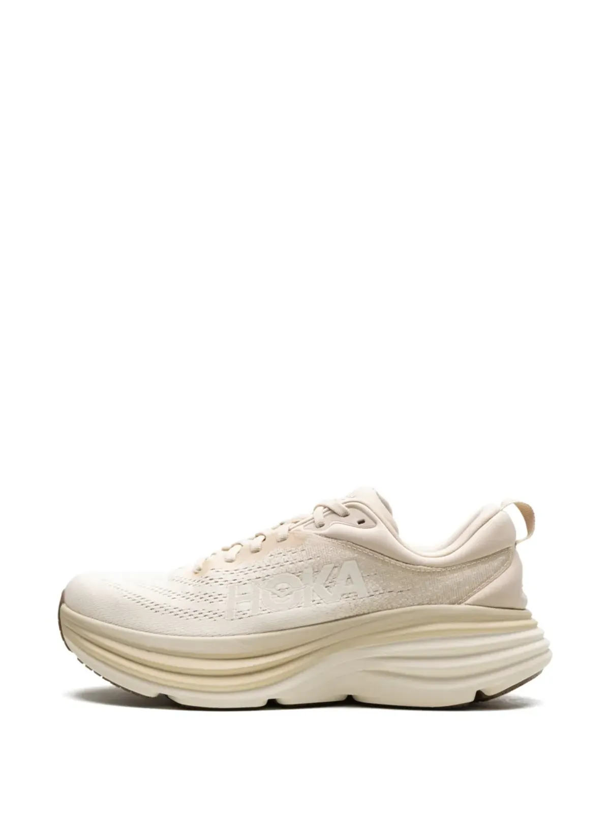 HOKA Bondi 8 シフティングサンド/バニラ スニーカー - 画像5