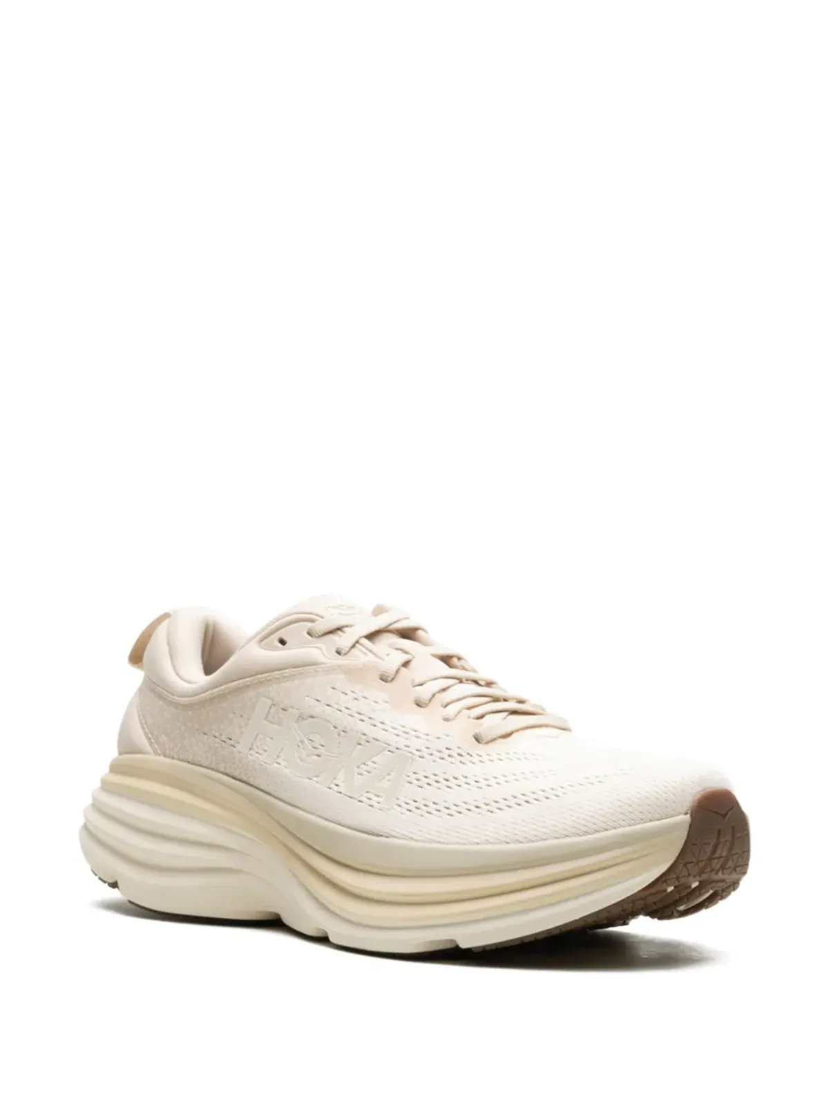 HOKA Bondi 8 シフティングサンド/バニラ スニーカー - 画像2