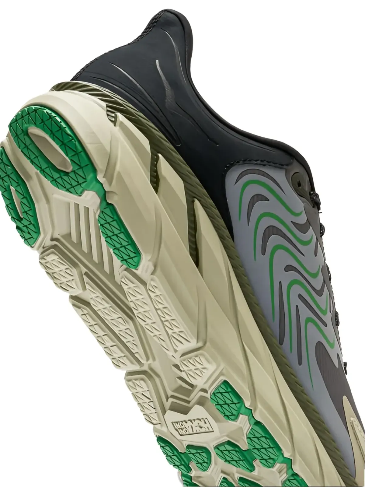 HOKA U Clifton LS Tech スニーカー グレー - 画像5