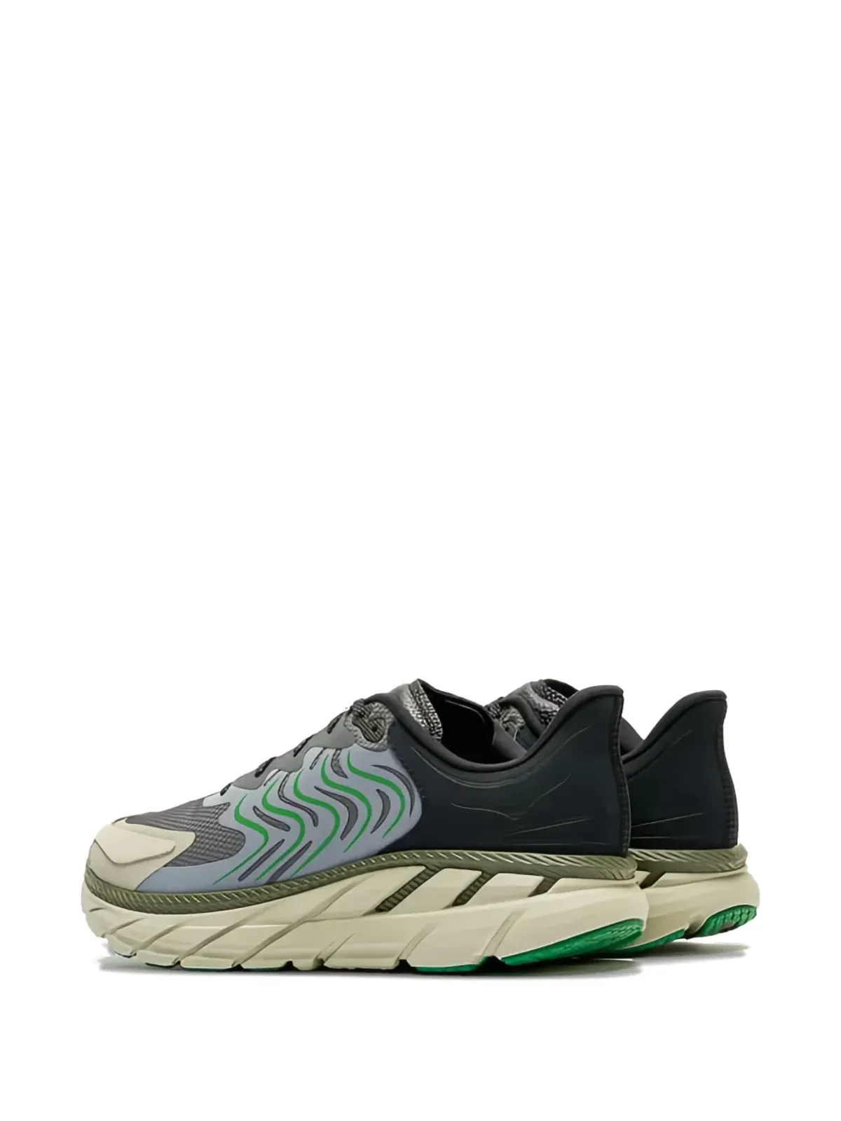 HOKA U Clifton LS Tech スニーカー グレー - 画像3