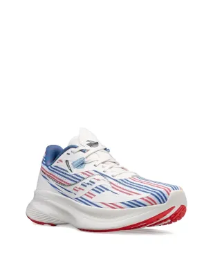 Saucony ガイド15 ホワイト/ブルー スニーカー - サムネイル2
