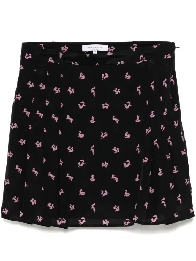 Maison Kitsuné Maison Kitsuné プリーツミニスカートの商品画像