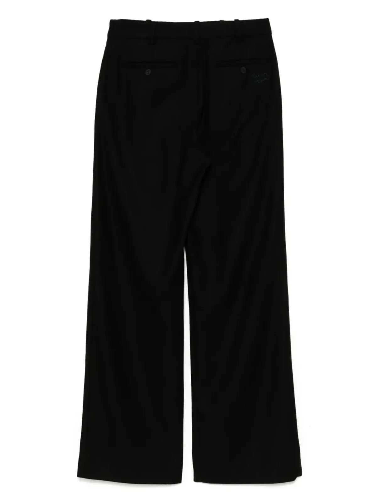 Maison Kitsuné リラックスパンツ - ブラック - 画像2