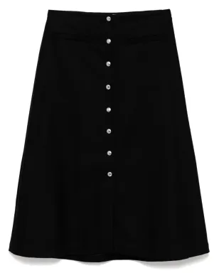 Maison Kitsuné スナップ付きミディスカート - サムネイル1