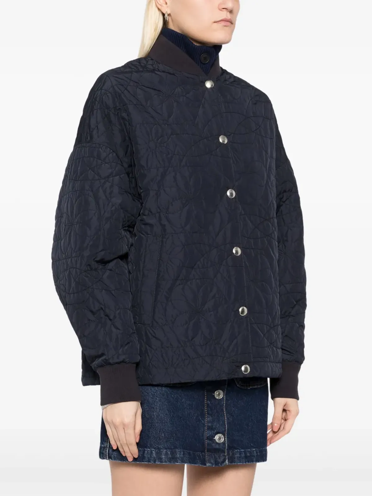 Maison Kitsuné キルテッド ブルゾン - 画像3