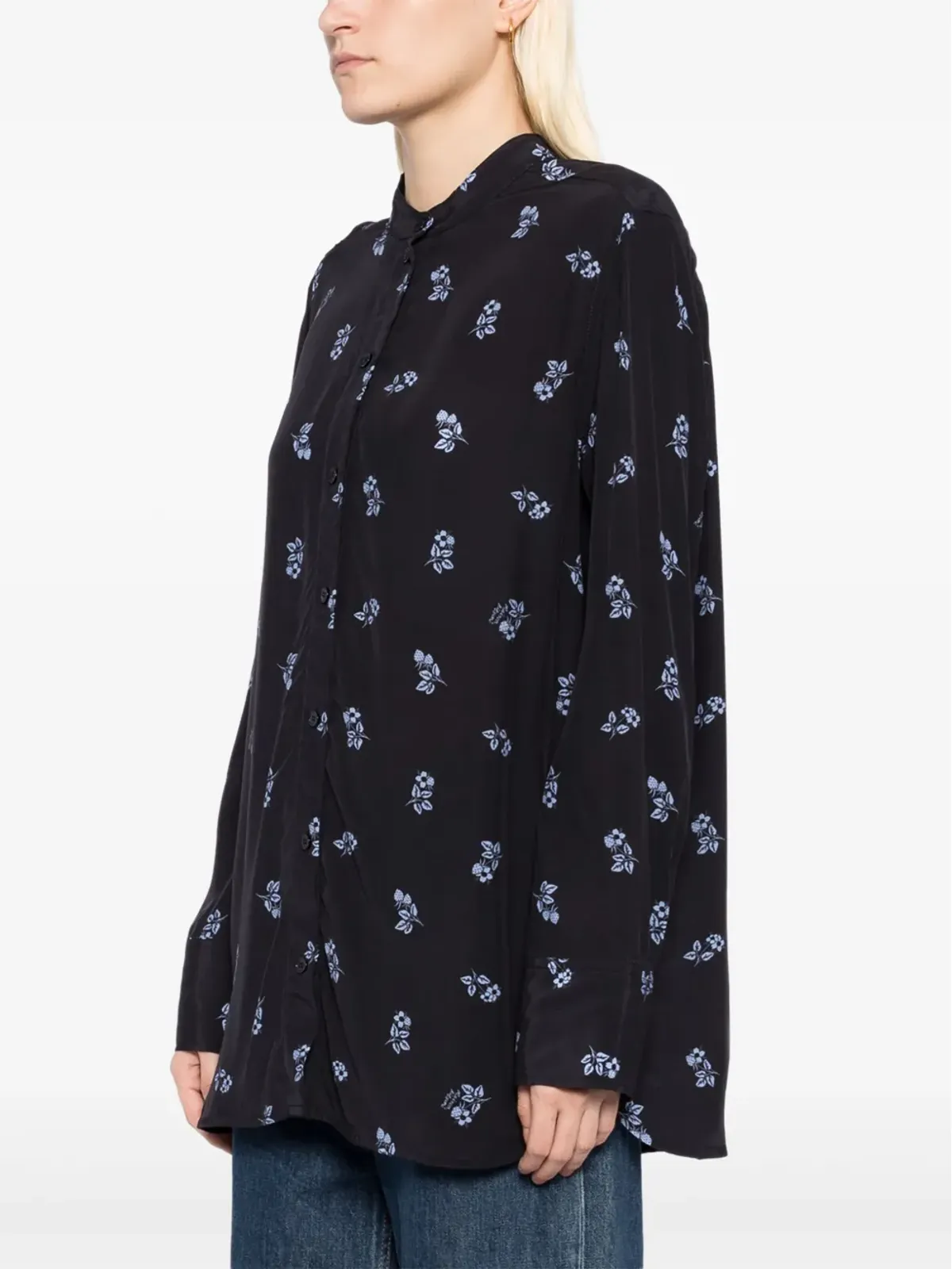 Maison Kitsuné スタンドカラーシャツ - 画像3