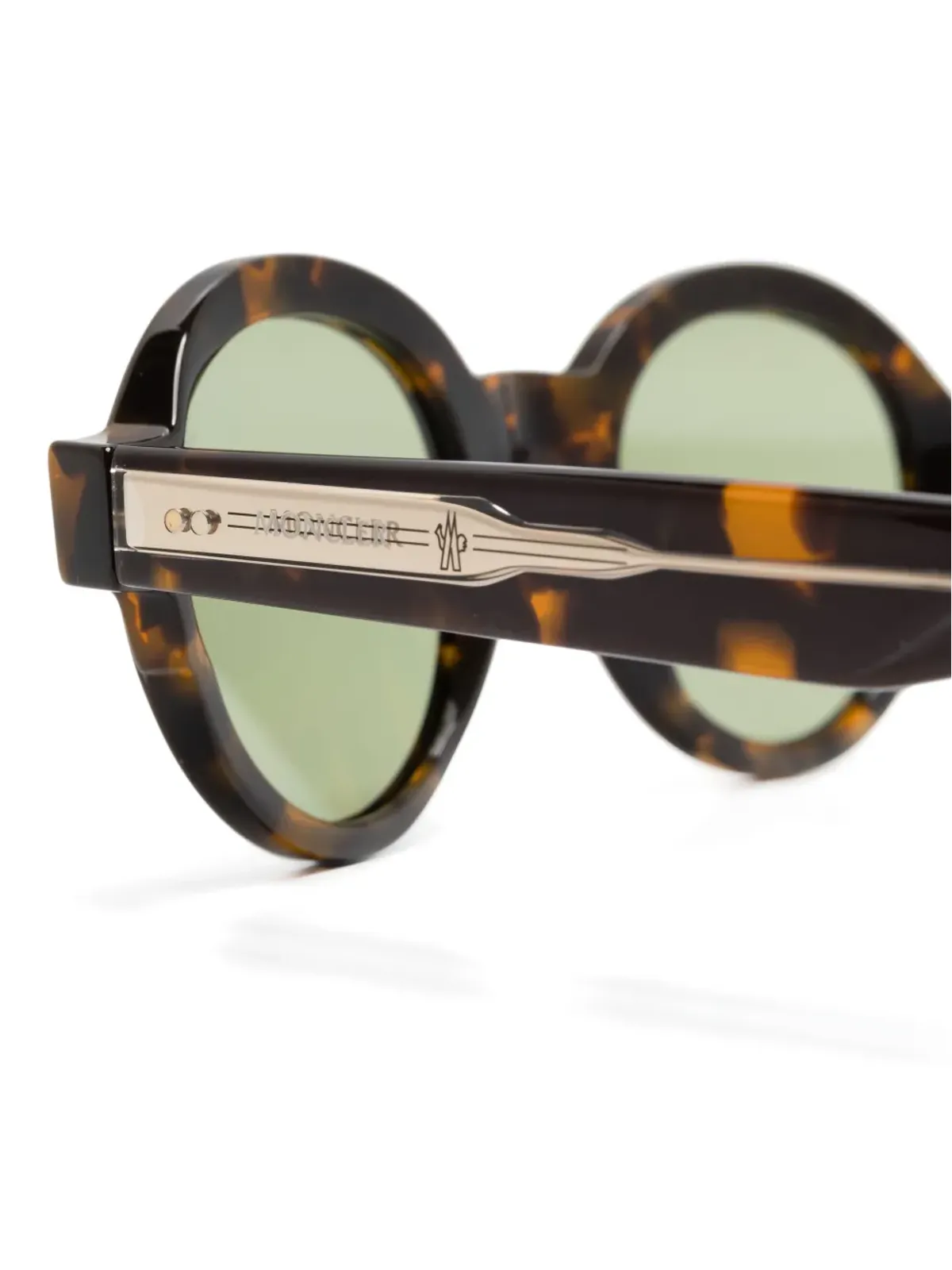 Moncler Eyewear Rondosa サングラス - ブラウン - 画像3