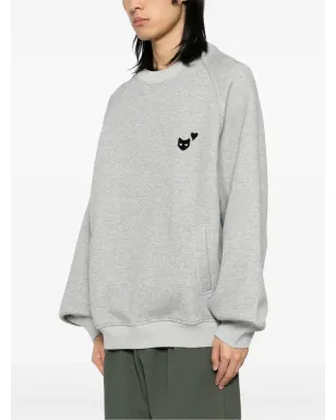 ZZERO BY SONGZIO panther hand-rope sweatshirt - Grey - サムネイル3