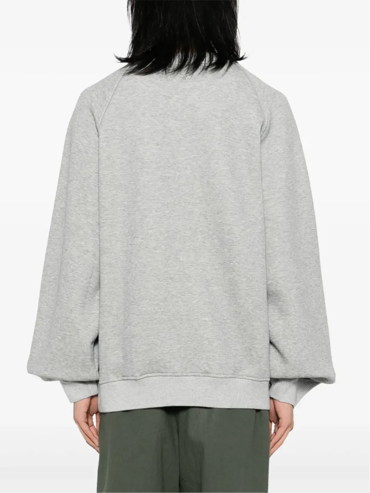 ZZERO BY SONGZIO panther hand-rope sweatshirt - Grey - 画像4