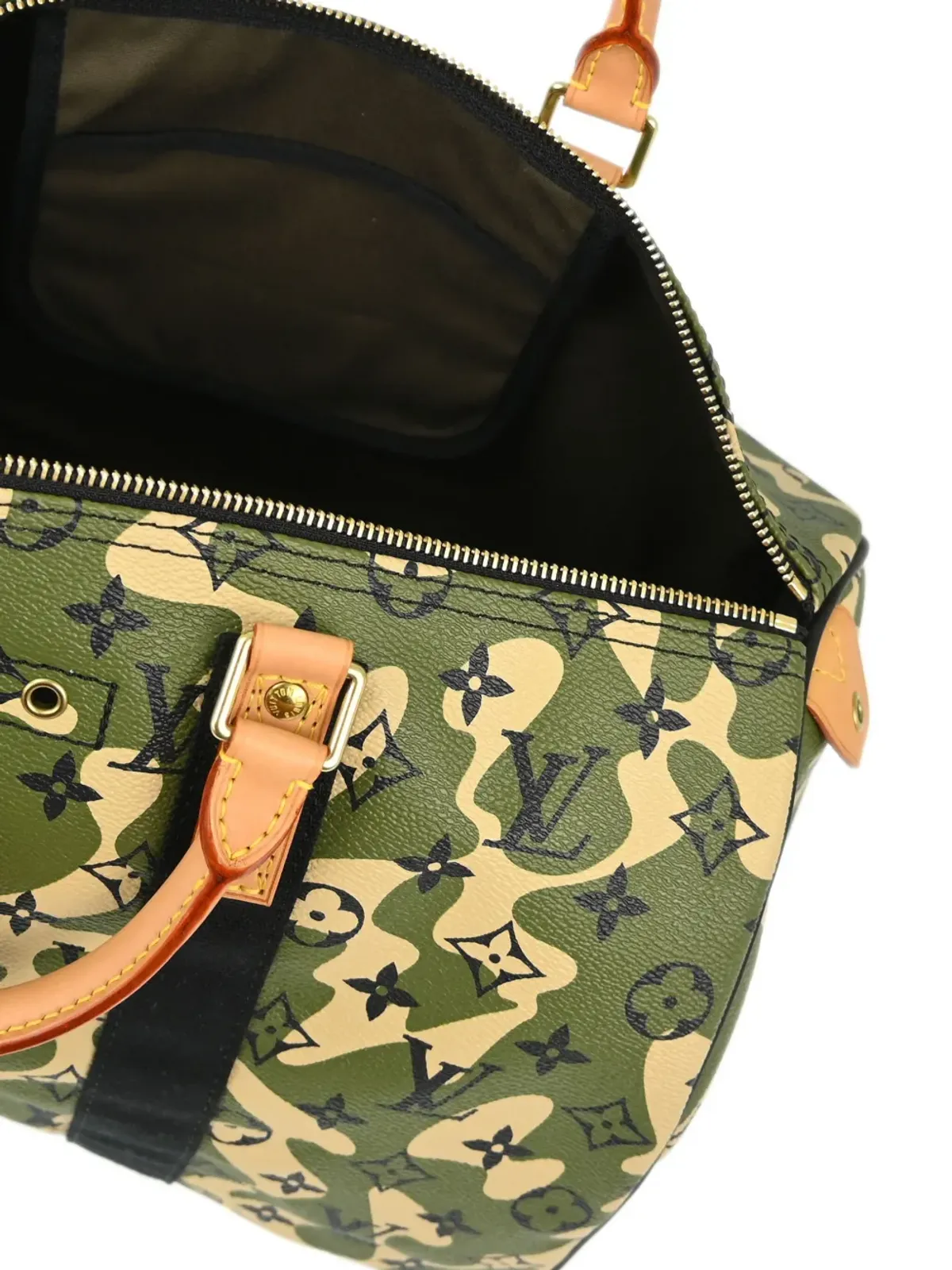 Louis Vuitton ビンテージ 2008 Speedy 35 バッグ - グリーン - 画像4