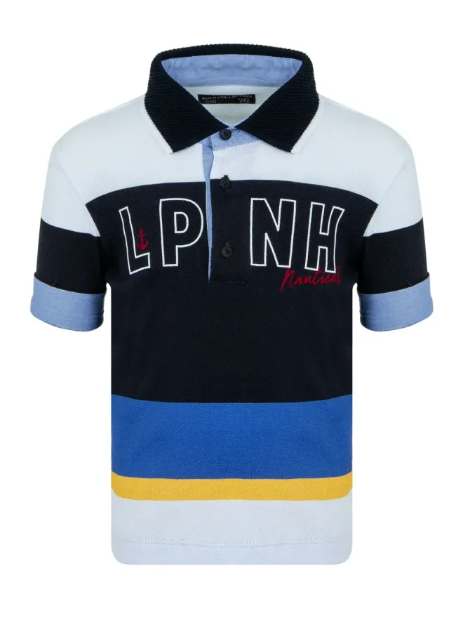Lapin House Lapin House ロゴプリント ポロシャツの商品画像