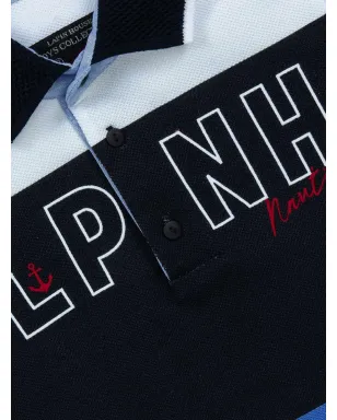 Lapin House ロゴプリント ポロシャツ - サムネイル3
