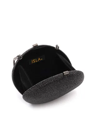 Isla ラインストーン装飾クラッチバッグ - サムネイル5