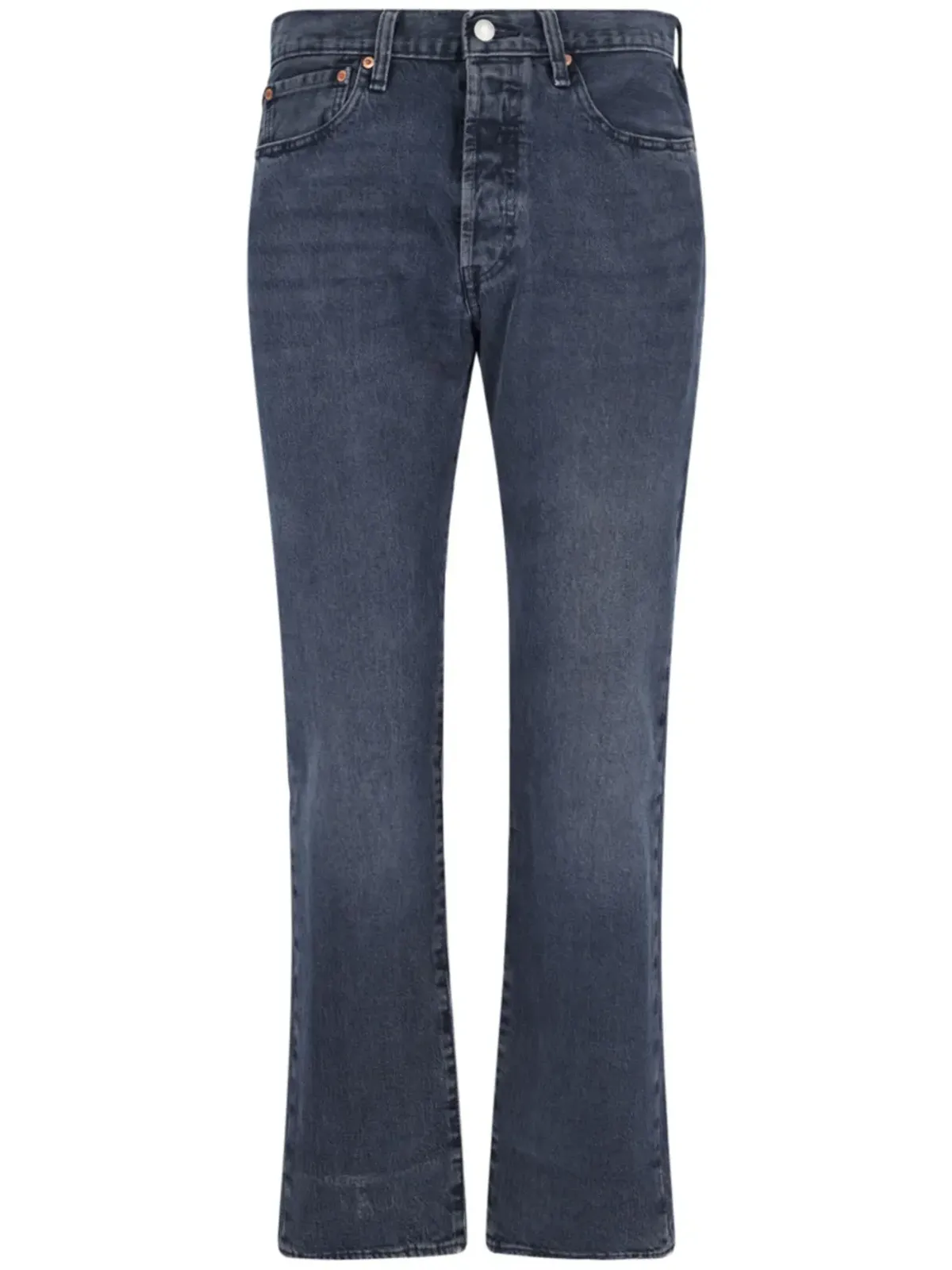 Levi's 501オリジナルストレートジーンズ - ブルー - 画像1
