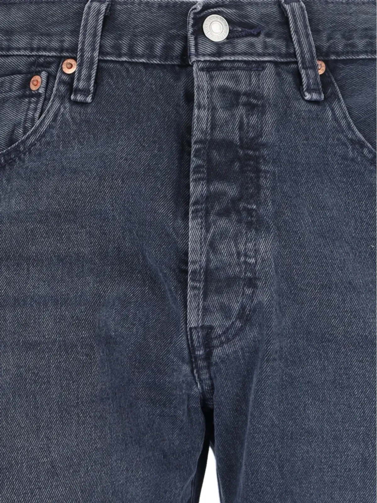 Levi's 501オリジナルストレートジーンズ - ブルー - 画像5