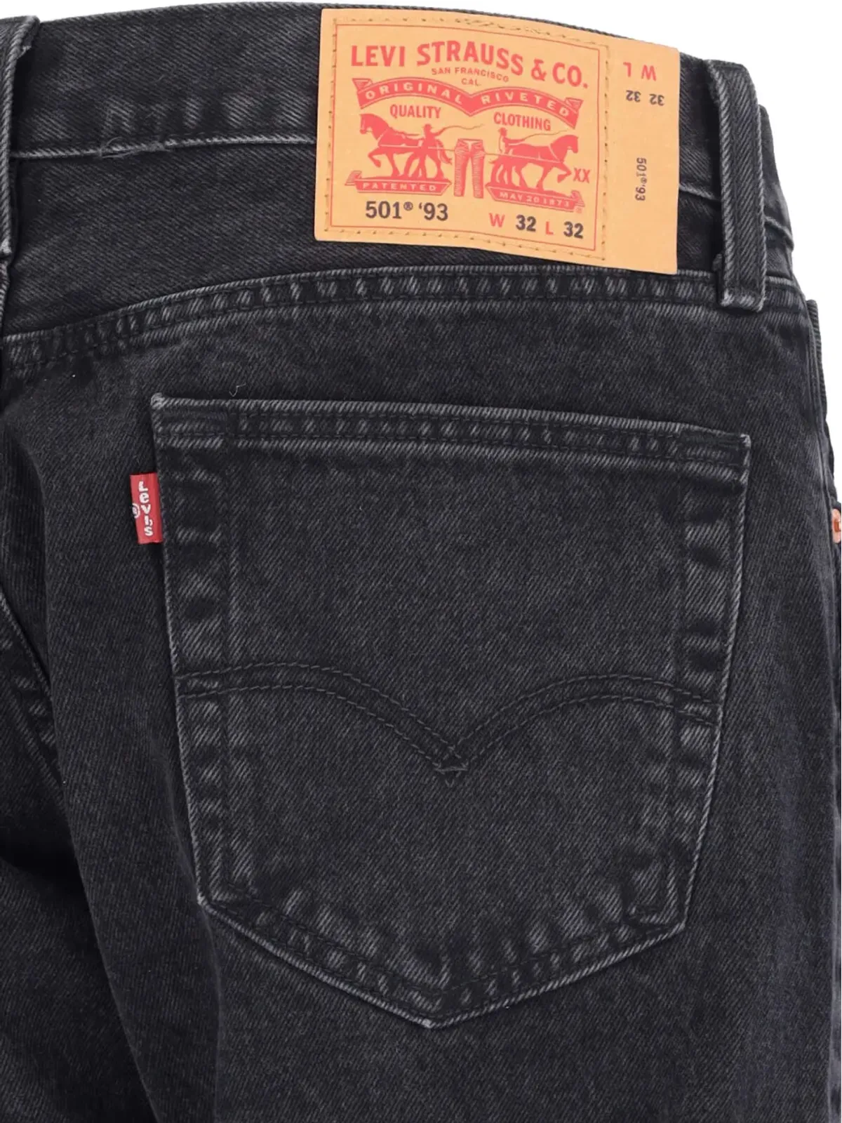 Levi's 501® '93' ストレートジーンズ - ブラック - 画像4
